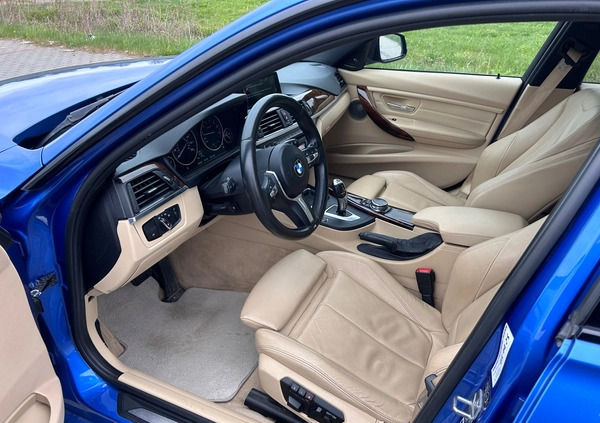 BMW Seria 3 cena 59500 przebieg: 208000, rok produkcji 2014 z Człuchów małe 277